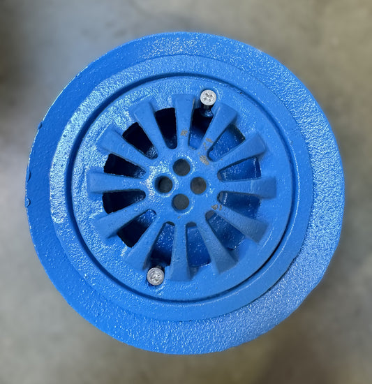 2" 3" Cast Iron Flat Deck Drain (Heavy Duty Round Floor drain flat cover, copper cover, cast iron base)