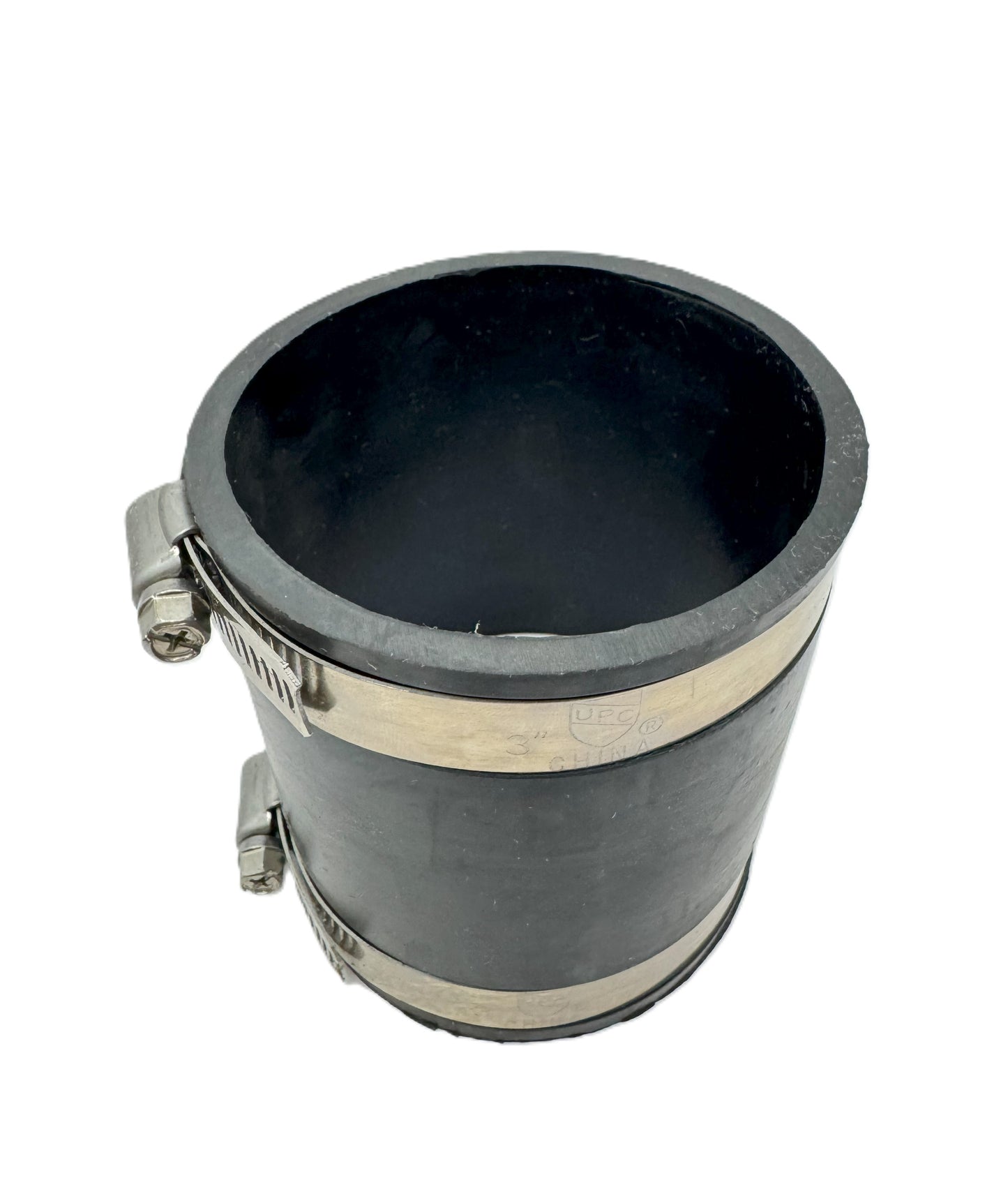 Flexible Coupling with Stainless Steel Clamps (Rubber Coupling)- Multiple Sizes Available