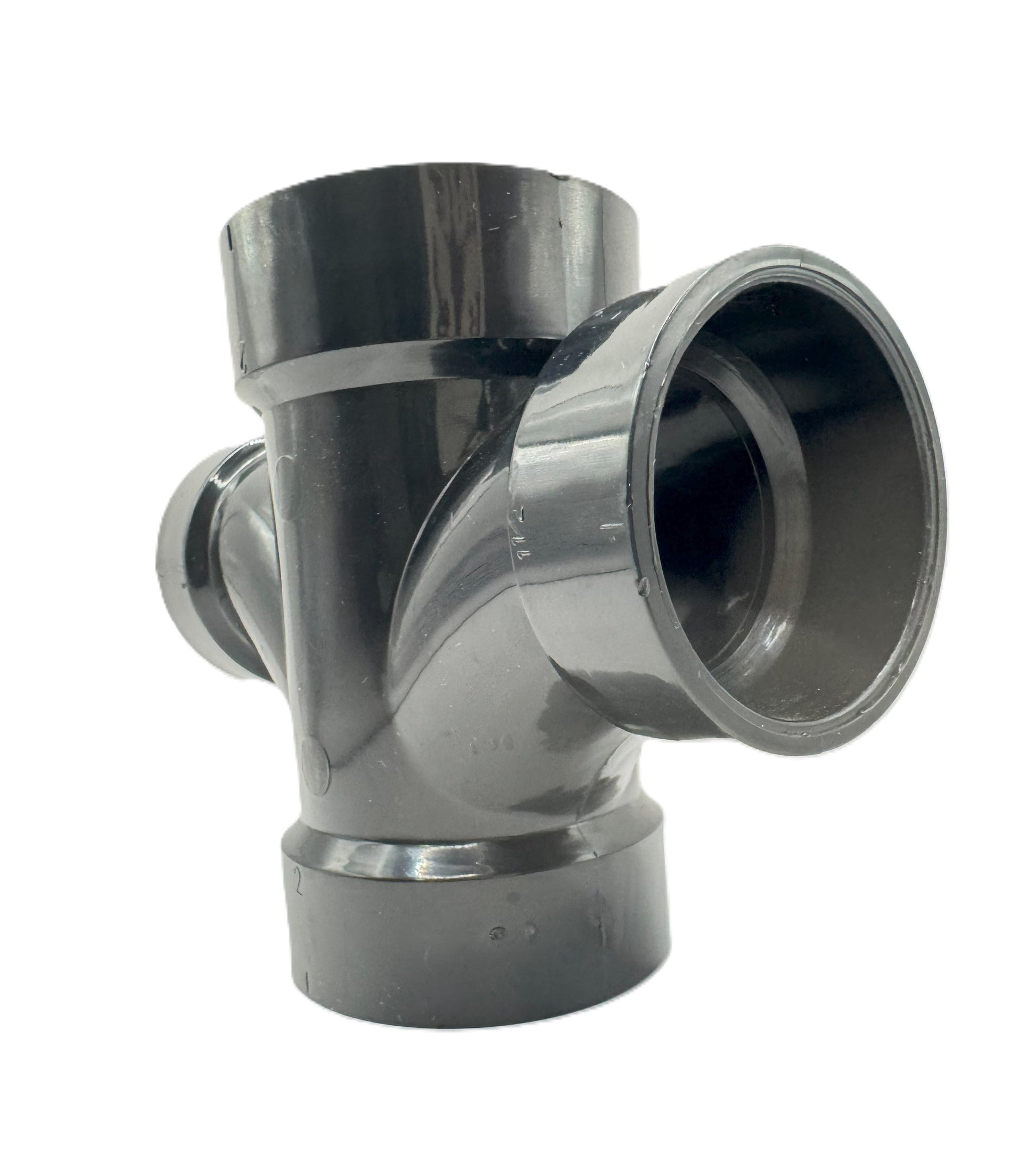 ABS Double Sanitary Tee Reducing– Magnum Plumbing Wholesale | UPC certified fitting for ABS/DWV plumbing systems