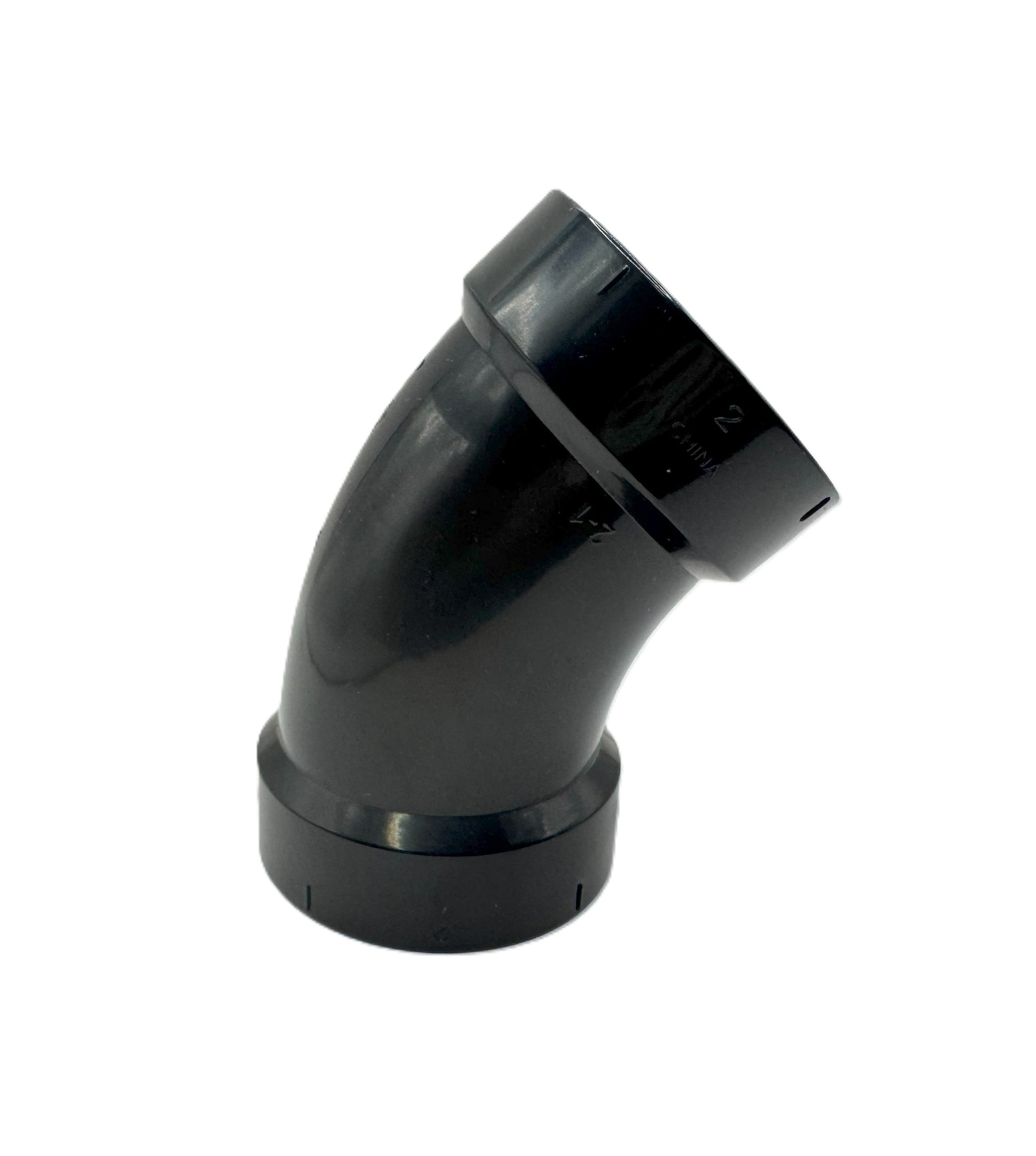 1.5",2",3",4" ABS DWV 45° Elbow – Magnum Plumbing Wholesale | UPC certified fitting for ABS/DWV plumbing systems