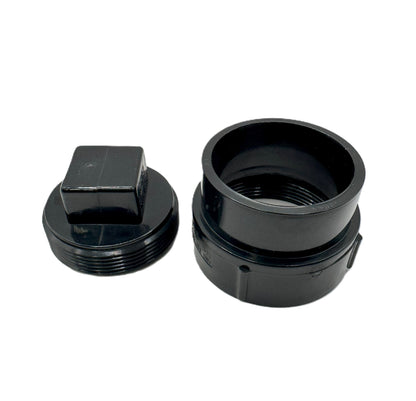 ABS  Cleanout Adapter with  Plug– Magnum Plumbing Wholesale | UPC certified fitting for ABS/DWV plumbing systems