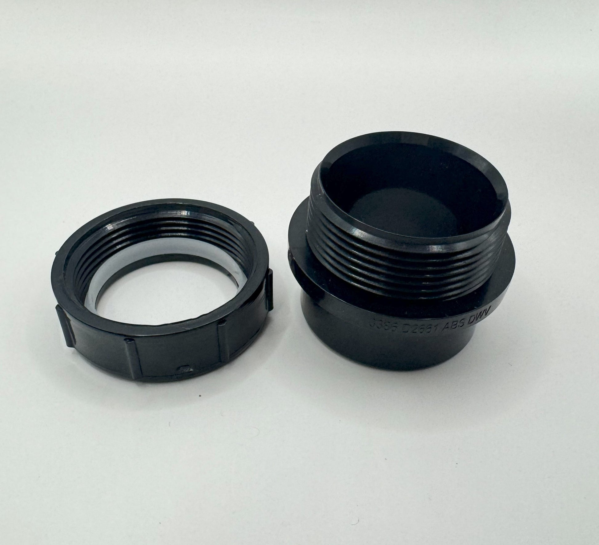 ABS Trap Adapter Male w/ PE Nut | 1-1/2"   Magnum Plumbing Wholesale