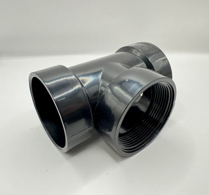  ABS Cleanout Tee with Plug ABS DWV Test Tee– Magnum Plumbing Wholesale | UPC certified fitting for ABS/DWV plumbing systems