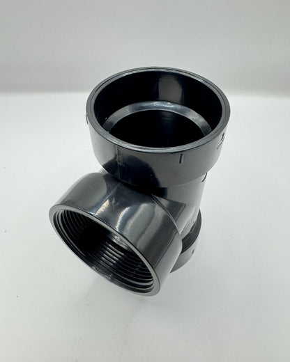  ABS Cleanout Tee with Plug ABS DWV Test Tee– Magnum Plumbing Wholesale | UPC certified fitting for ABS/DWV plumbing systems