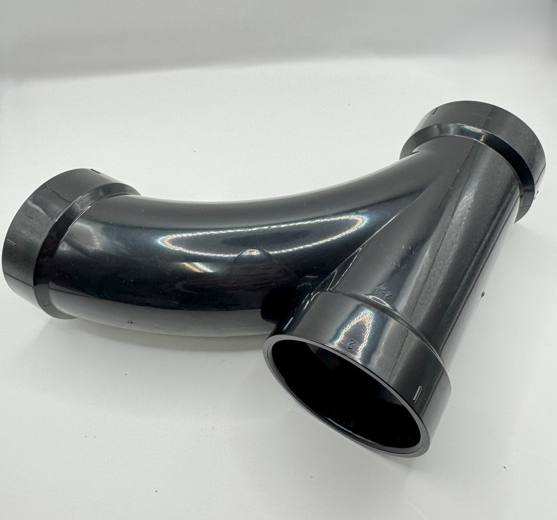 ABS DWV Combo Wye & 45° Elbow | 1-1/2" to 4"x4"x3" | Hub Fittings