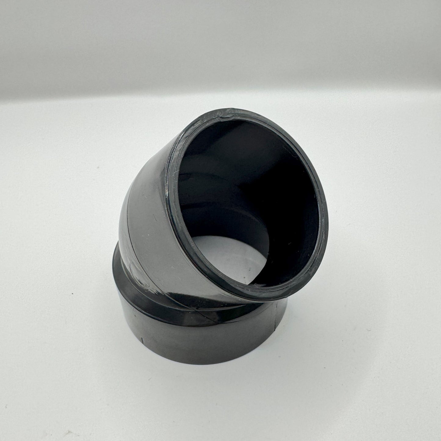 ABS DWV 45° Street Elbow | Spigot x Hub | Magnum Plumbing