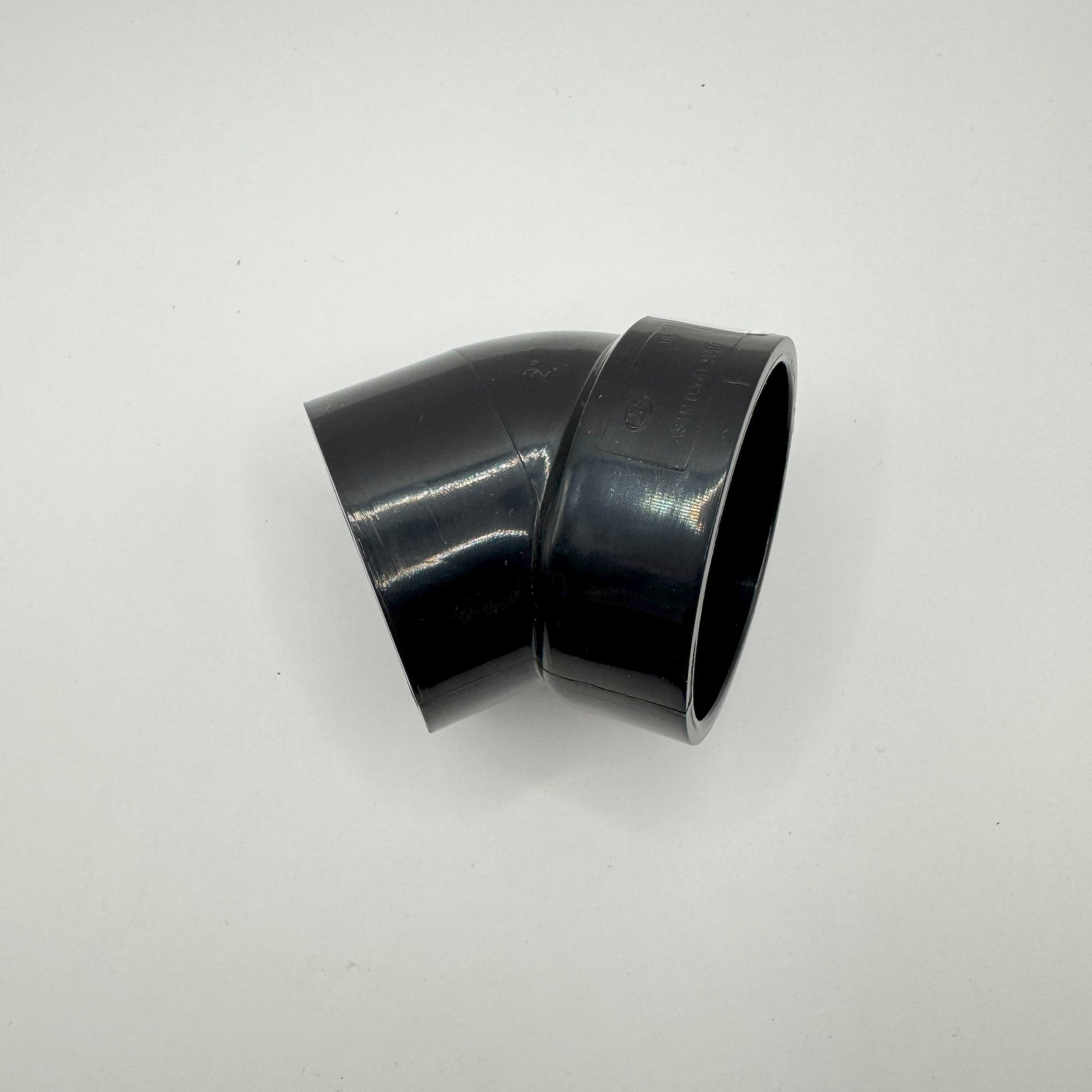 ABS DWV 45° Street Elbow | Spigot x Hub | Magnum Plumbing