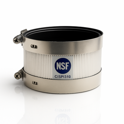 NSF No Hub Coupling– Magnum Plumbing Wholesale | UPC certified fitting for ABS/DWV plumbing 