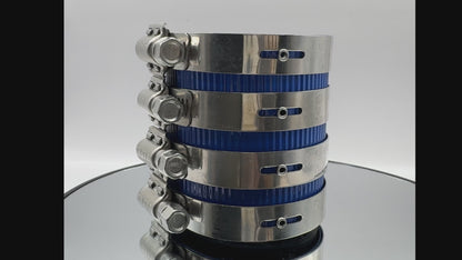 Heavy Duty No Hub Coupling, Available in 2", 3", 4"